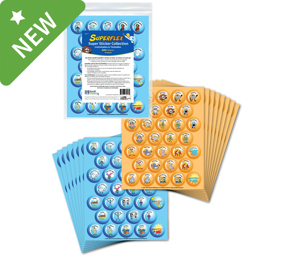 Superflex Super Sticker Collection: Unthinkables & Thinkables (old edition)